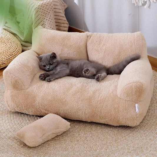 Pamper Your Purr-fect Friend with Our Cozy Luxury Cat Bed Sofa - J.S.MCat Bed, Cat ProductCJYD189564206FU
