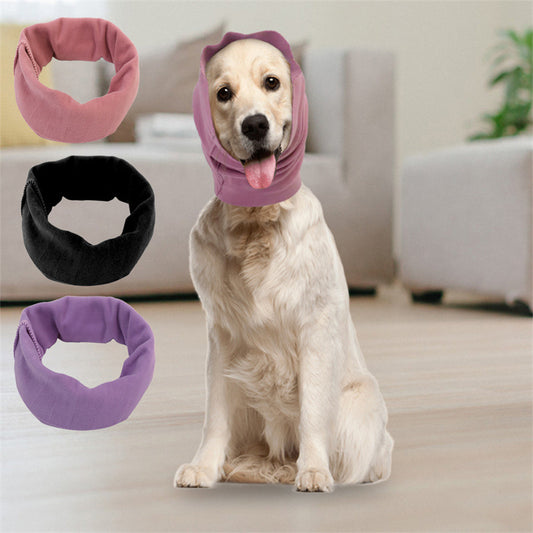 Calming Dog Ears Cover For Noise Reduce Pet Hood Earmuffs For Anxiety 