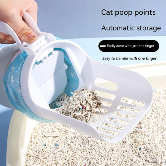 Scoop, Clean, Repeat: Removable and Washable Cat Litter Shovel 