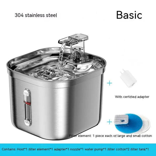 Stainless Steel Automatic Water Feeder