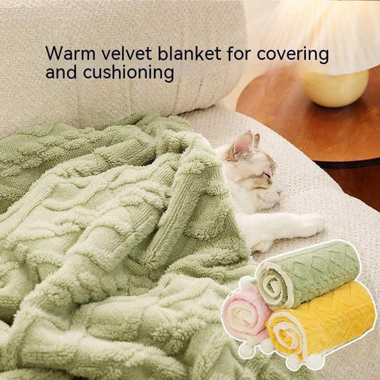 Pet Blanket Ins Style Solid Colour Cat Supplies Pet Products - J.S.MCat Supplies, Cat ProductCJGY196520807GT