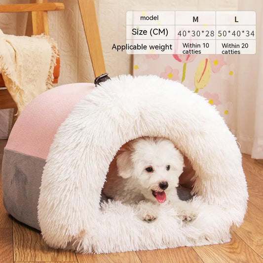 Splice Portable Pet Nest: Cozy Warmth for Cross-Border Pets