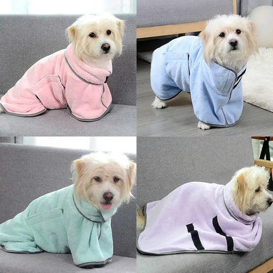 Quick-drying Pet Absorbent Towel Dog Bathrobe Pet Dog Bath Towel For Dogs Microfiber Absorbent Pet Supplies Pet Products J.S.M