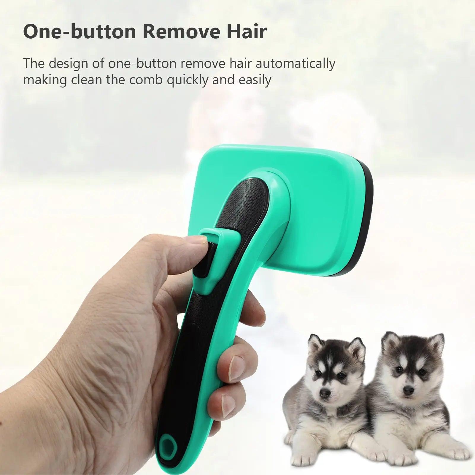 Pet Brush Retractable Hair Removal Comb - J.S.MDog Supplies, Cat Supplies, Dog Product,CJGX113635702BY