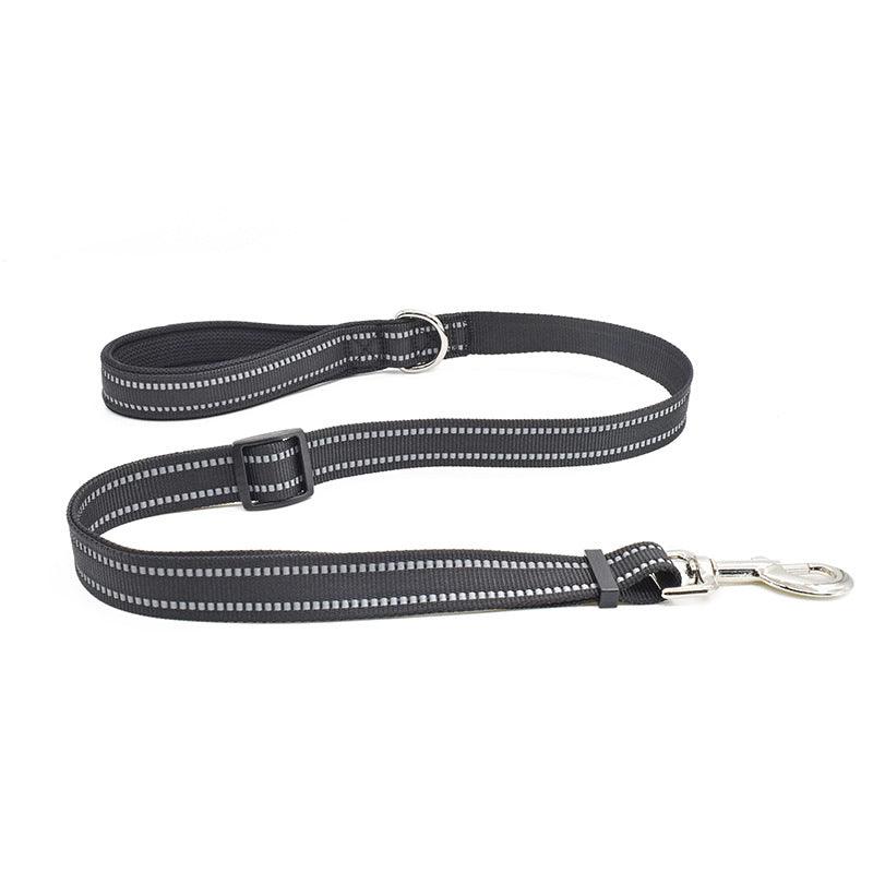 Small Medium And Large Dogs Reflective Dog Outer Chest Harness Dog Walking Leash - J.S.M