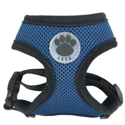 Breathable Mesh Dog Harness – Elevate Your Pup's Walks - J.S.MDog Walks, Dog ProductCJJJCWGY03849-Dark Blue-L