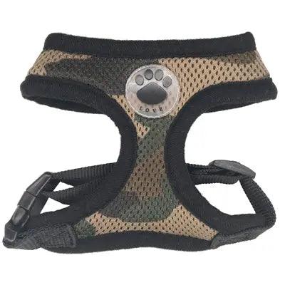 Breathable Mesh Dog Harness – Elevate Your Pup's Walks - J.S.MDog Walks, Dog ProductCJJJCWGY03849-Camouflage-L