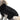 Pet Sweater Dog Clothes black